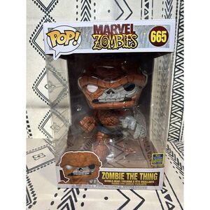 Funko POP! Marvel Zombies #665 Zombie The Thing‎ 10-inch 2020 Summer Box